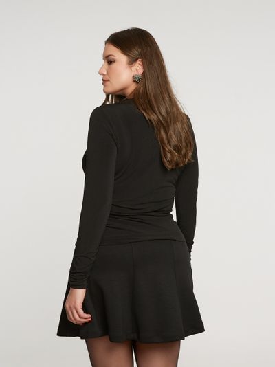 Бадлон с драпировкой