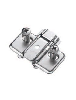 F3 Монтажная планка петли T-type крест. с винтами 6,3х15 мм