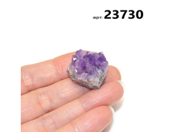 Аметист натуральный (друза) Бразилия арт.23730: 8,9г - 22*18*17мм