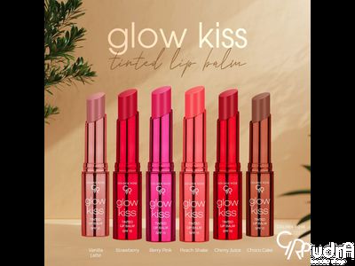 GOLDEN ROSE Тинт- бальзам для губ Glow Kiss Tinted Lip Balm, Strawberry, №02
