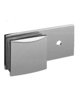 A733 Коннектор стекло-стена с пластиной 180 гр.