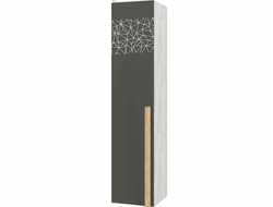 Детская КЕНТ-1 - Секция №22 Пенал левый Дуб Крафт Белый/Антрацит