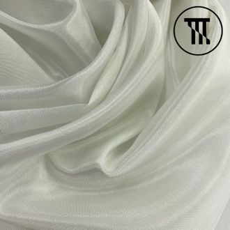 Перл шифон, цв. Молочный