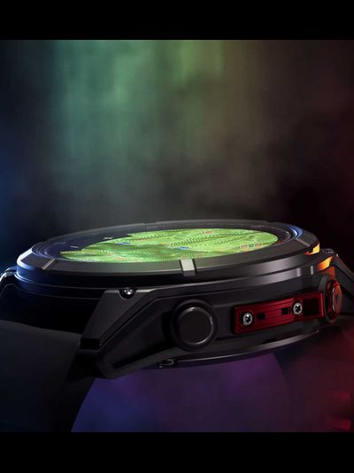 Часы Garmin Fenix 8 Pro — 51 мм MicroLED Sapphire Carbon Gray DLC Titanium Black / Pebble Gray