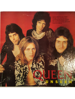 Книга Queen Unseen Box Set Limited Edition Book Иностранные книги о музыке, Music Book