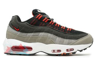 Nike Air Max 95 Серые с оранжевым (41-44) Арт. 002F