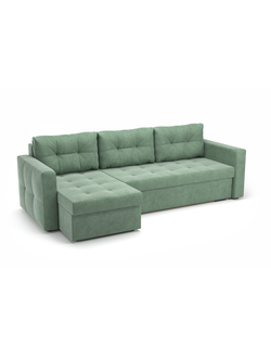 ГРЕЙС угловой диван ULTRA OLIVE оливковый (Софт)