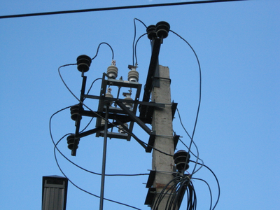 Электромонтажные работы в Воронеже. Монтаж воздушных линий электропередач