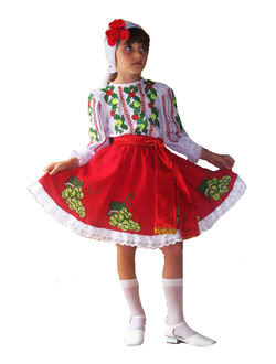Молдавский национальный костюм 5-7 лет