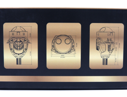 Билед модули Aozoom A30 2025 3.0 дюйма, 5500K, 4 чипа, 12V, 54W/79W, крепление 3R и съемное гаечное (комплект, 2шт)