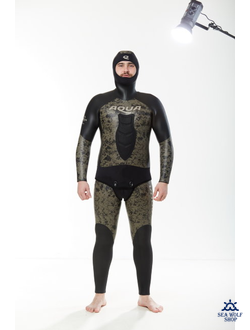 Гидрокостюм неопрен AquaDiscovery Элит ПРO голый Camoskin 5мм, инд.пошив, заказ