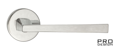 Дверная ручка на круглом основании Fratelli Cattini "UNICA" 7-CR полированный хром