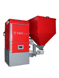 Пеллетный котёл FACI 51 кВт Доставка по РФ БЕСПЛАТНО