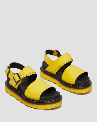 Dr. Martens VOSS WOMEN'S LEATHER STRAP SANDALS