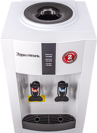 Aqua Work 16-LDR бело-черный, с нагревом и электронным охлаждением