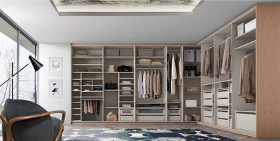 ГАРДЕРОБНАЯ МОДЕЛЬ-10 (ПО ИНДИВИДУАЛЬНЫМ РАЗМЕРАМ)