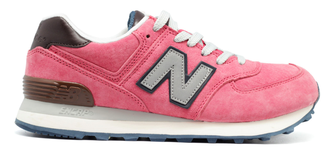 New Balance 574 Розовые с коричневым женские (36-41) Арт. 154MA