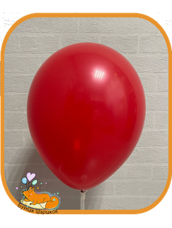 Шарики под потолок красного цвета