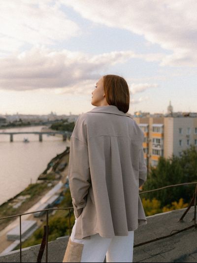 Рубашка плотная футер с люверсом