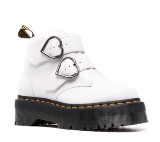 Обувь Dr. Martens Devon Heart White