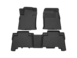 Коврик салонный полиуретановый (черный) для Toyota Land Cruiser Prado 150 (17-Н.В.)  (Борт 4см)