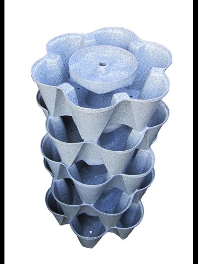 Вертикальная грядка &quot;Лея&quot; (имитация камня гранит)