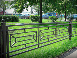 Декоративный забор. Купить от производителя. Монтаж забора под ключ | ГОРЗАБОР