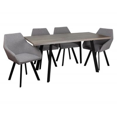 Столовая группа: «Борг», СРП-С-021 + Тук СРП-003 (серый)