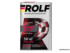 ROLF GT 5W40 4L мотор. синт. A3/B4, SN/CF