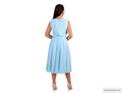 Платье льняное Кая-F р. 44 RU (Акция)