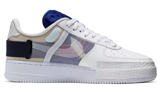 Nike Air Force N 354 White Blue Type 2