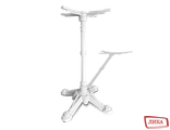 ОПОРА ДЛЯ СТОЛА ИЗ ЧУГУНА БЕЛАЯ, ДЛЯ КАФЕ, СЕРИЯ БИСТРО, МОДЕЛЬ 3063W