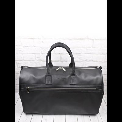 Кожаная дорожная сумка Caspoli Premium black (арт. 
4040-51)
