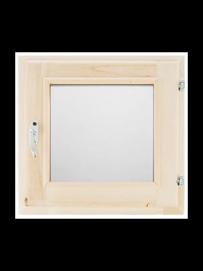 Окно для бани 300х300
