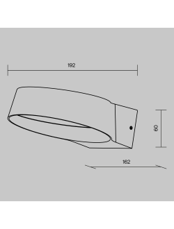 Настенный светильник (бра) Share, O443WL-L12GF3K