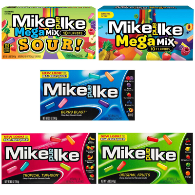 Американские драже Mike & Ike Sour Mega Mix