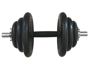 Гантель разборная Atlet весом 19,5 кг (2 х 5кг + 2 х 2,5кг + 2 х 1,25кг ...