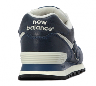 New Balance 574 синие, кожа 01 (41-46) Арт. 038МF