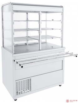 Стол охлаждаемый с витриной Лира-Профи Эко СОЭП-В/ЛПЭ