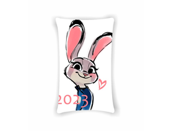 Подушка вертикальная год Кролика №9