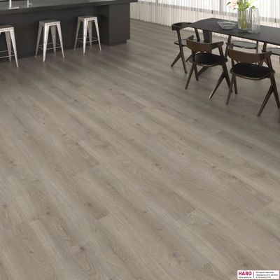Ламинат Haro Tritty 200 Aqua Дуб Флавия Серый 544760 33 класс толщина 8 мм с фаской 1.98 м2