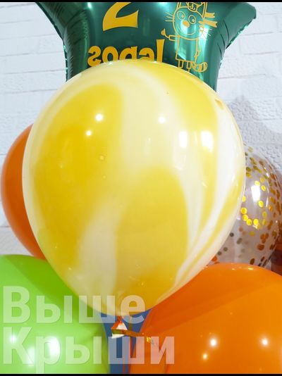 Сет &quot;Кот Коржик&quot; (11 шариков)