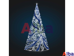 Светодиодная конусная Елка