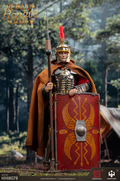 Римский легионер в медной броне - КОЛЛЕКЦИОННАЯ ФИГУРКА 1/6 scale Imperial Legion Hoplite (HH18078) - HHMODEL & HAOYUTOYS