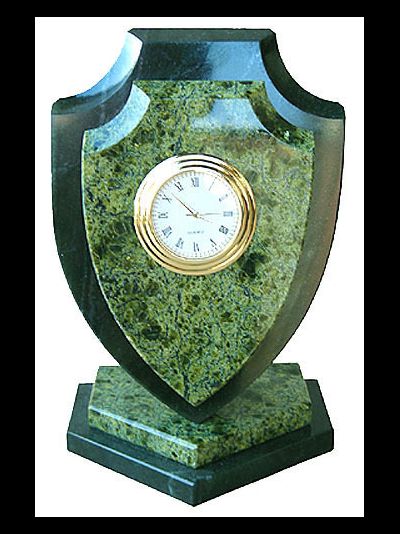 Часы "Щит", змеевик