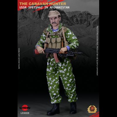 Советский боец спецназа в Афганистане (Охотник за караванами) - Коллекционная ФИГУРКА 1/6 The Caravan Hunter Ussr Spetsnaz In Afghanistan (UD9008) - UJINDOU