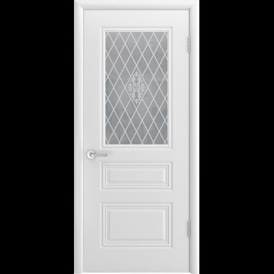 Честер  эмаль остекленная белая