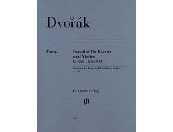 Dvorák. Sonatine G-dur op.100: für Violine und Klavier