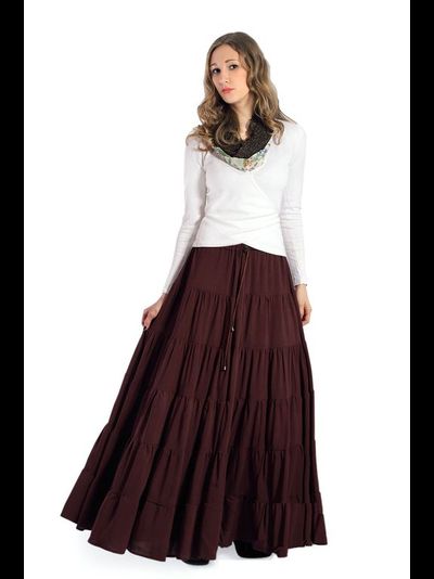 Ярусная юбка "Магда"