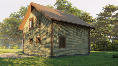 Коттедж 7,6х7,6